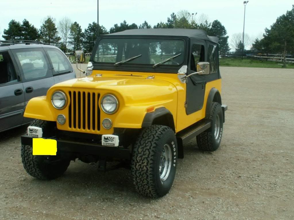 Lifted jeep choke