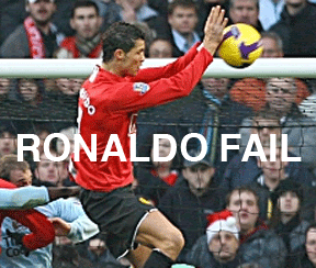 cristiano ronaldo fail