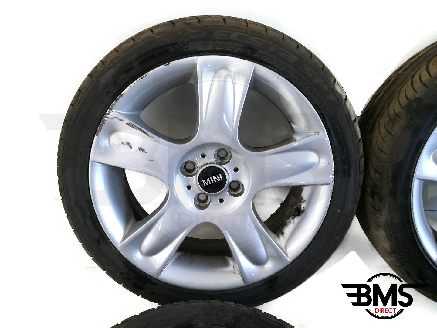 Set of 4 BMW MINI One / Cooper / S 17" Inch R91 Bullet Spoke Alloy