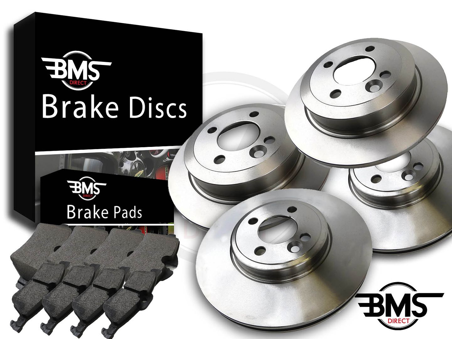 BMW MINI Cooper S Front & Rear Brake Pads & Discs R55 R56 R57 R58 R59