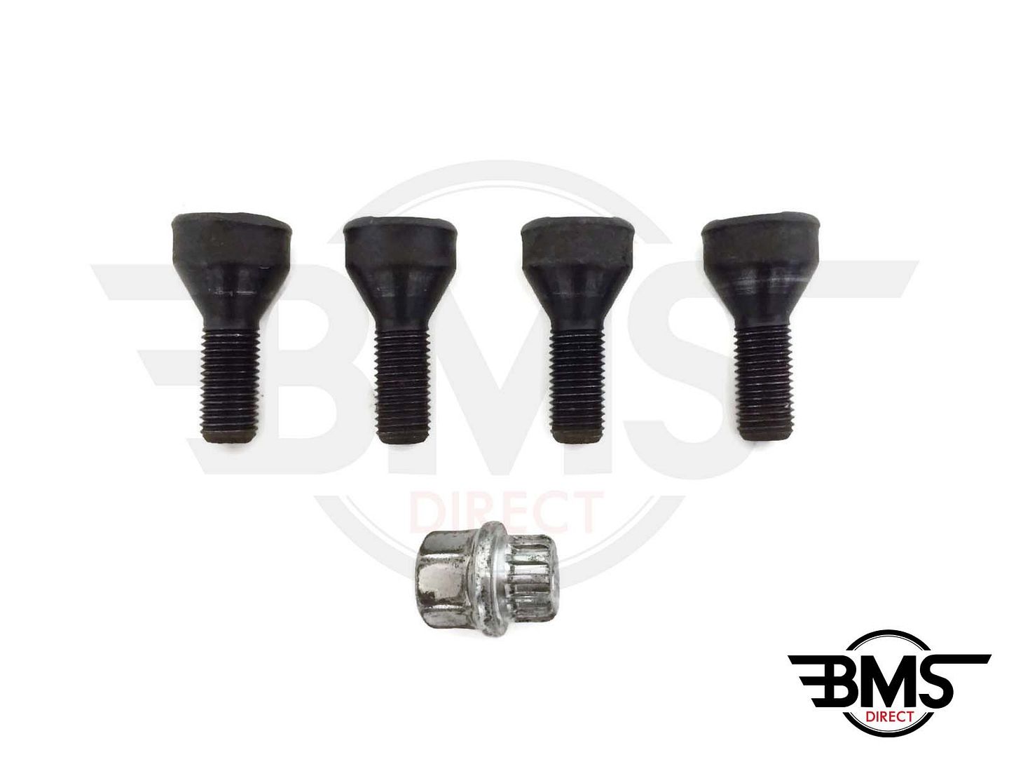 BMW MINI One / Cooper / S 12mm Locking Wheel Nut / Bolt & Key X4 R50