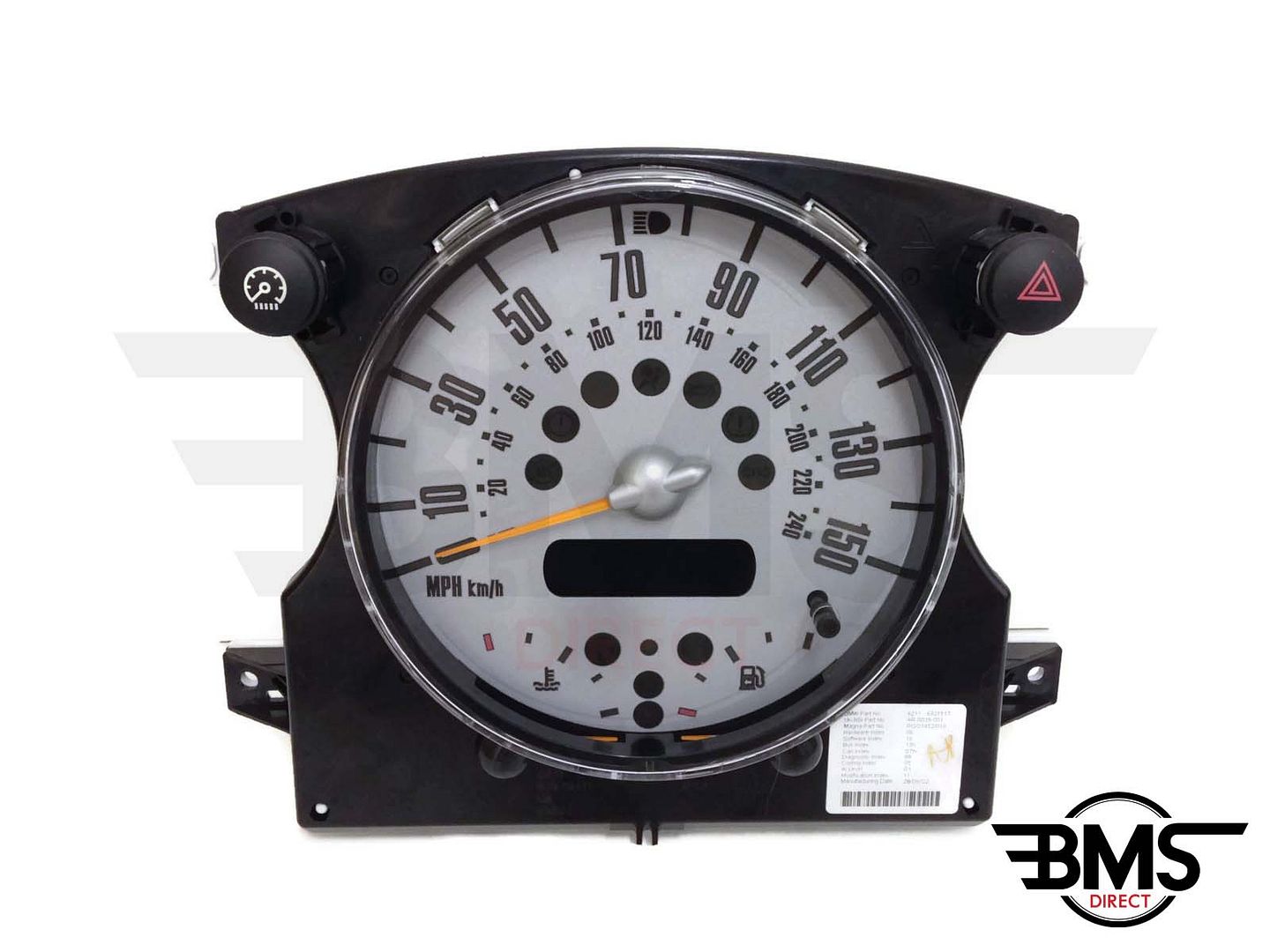 BMW MINI One / Cooper / Cooper S Speedometer / Clock / Dials / Speedo