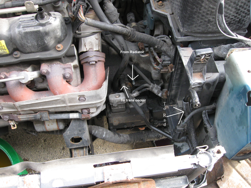 Chrysler minivan transmission leak #3