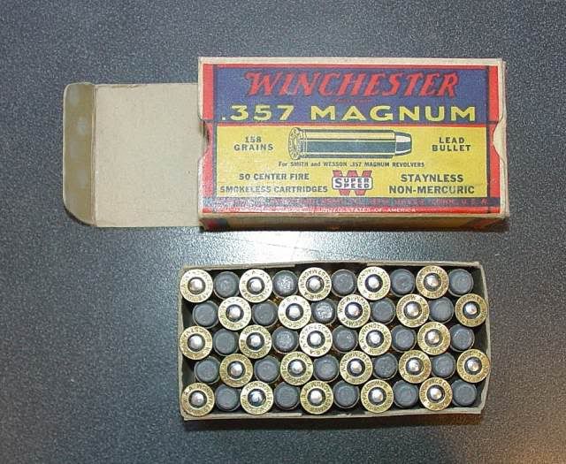 357 magnum ammo. of .357 Magnum ammunition