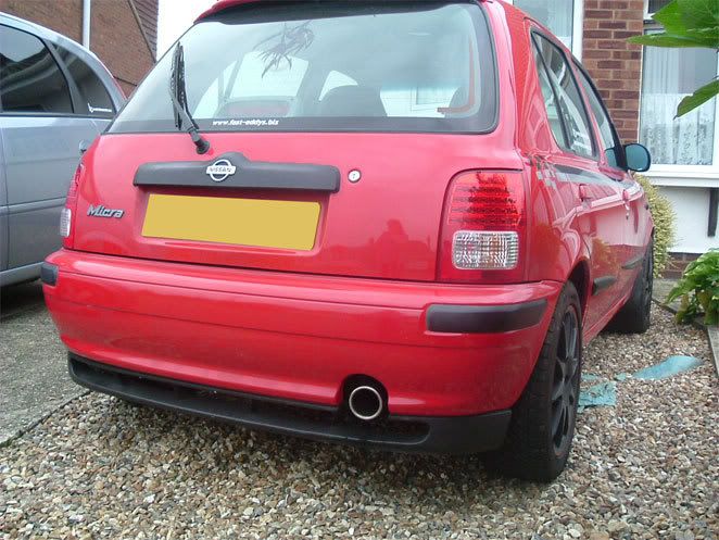 Nissan micra performance exhaust