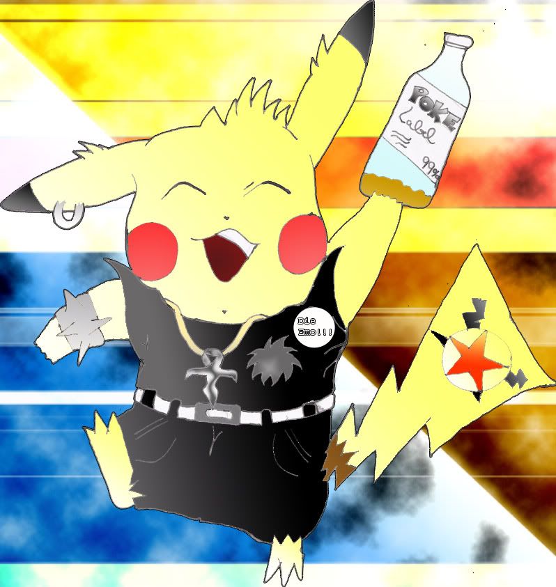 Capacho Desenho - Pikachu 