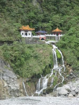 Temple & Waterfall