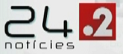 Logotip actual del 24.2 Notícies
