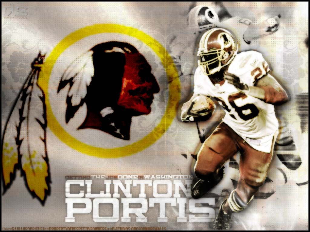 Re: Washington Redskins wallpapers. Portis wall i found.