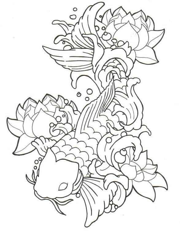 I am looking for an artist to draw hibiscus flowers and a koi fish