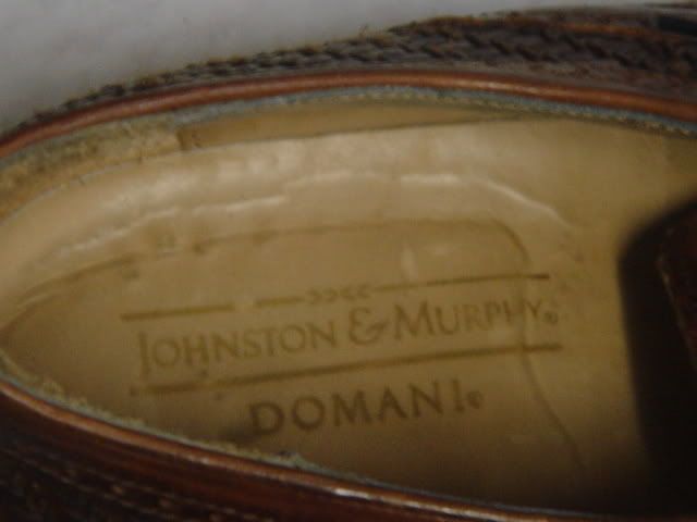 ... and turtleneck (L,S), Johnston  Murphy woven dress shoes (9.5