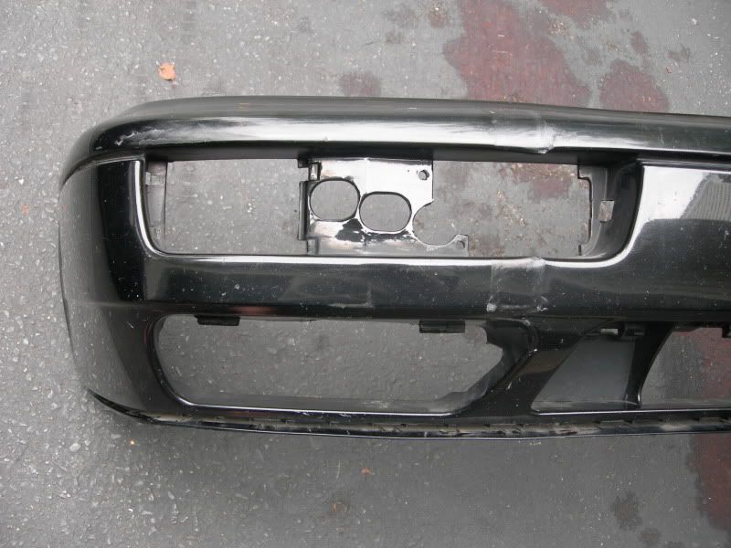 MK3 Jetta Front Bumper Black No cracks needs to be painted