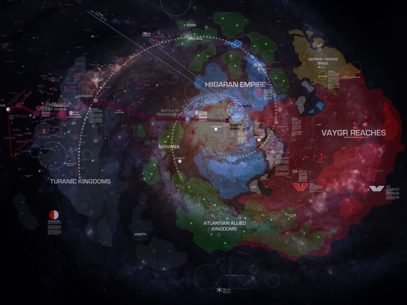 Homeworld Map with Galaxy overlay