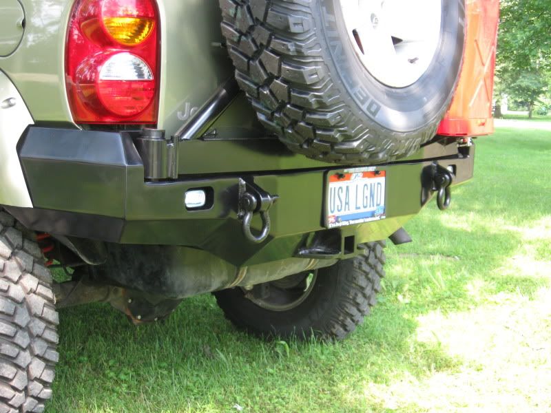 Jeep liberty custom rear bumper
