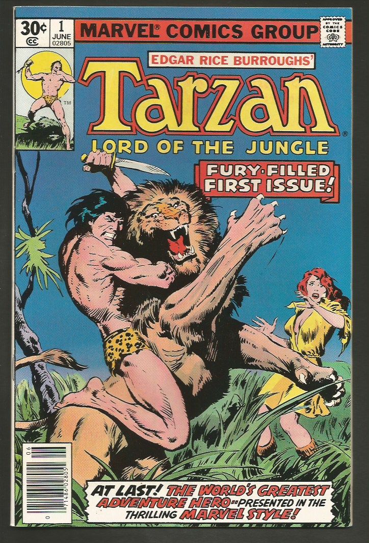 Joe Kubert's Tarzan DC COMICS #1 graphic-illusion.com photo tarzan1.jpeg