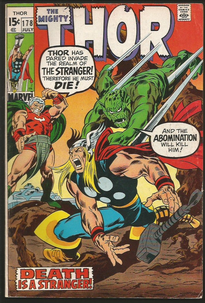 THOR #178 Marvel Comics 1st print and series Buscema Stan Lee $34 photo marvel thor 1.jpeg