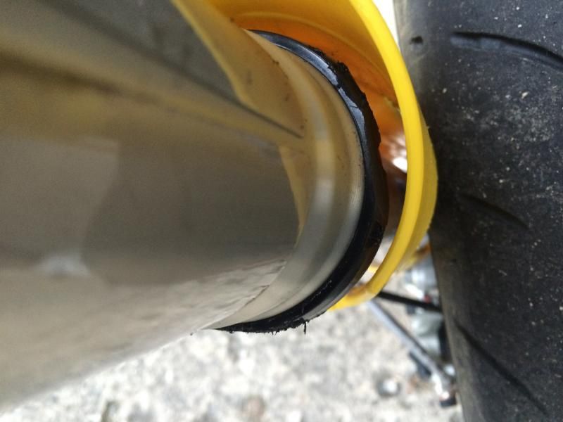 Need a Fix Front Tire Rubbing Suspension SuperMoto Junkie
