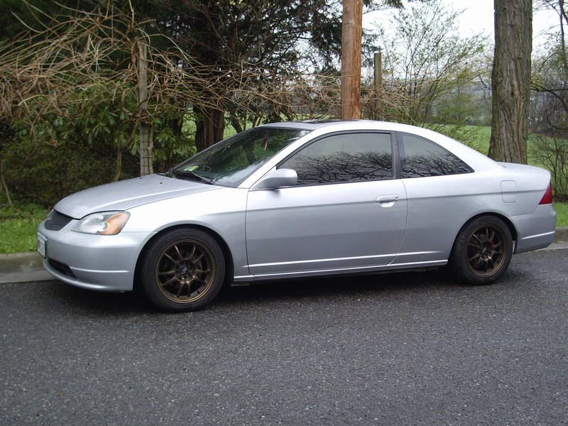 Here's my 01 SSM K20A2 EM2 got a Type R front lip RS sides and 0405 rear