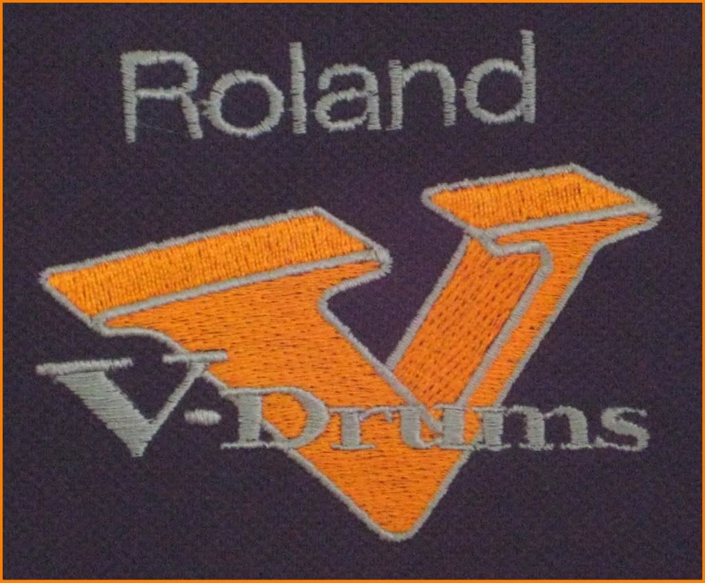 roland drums t shirt