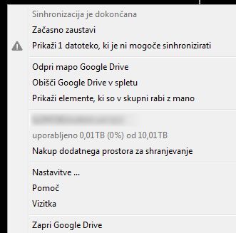  Google Drive storage