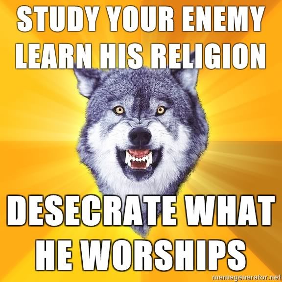 Courage Wolf Religion