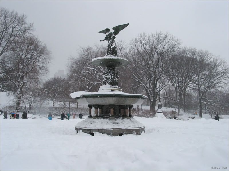 fountain in central park nyc. The Central Park Bandshell