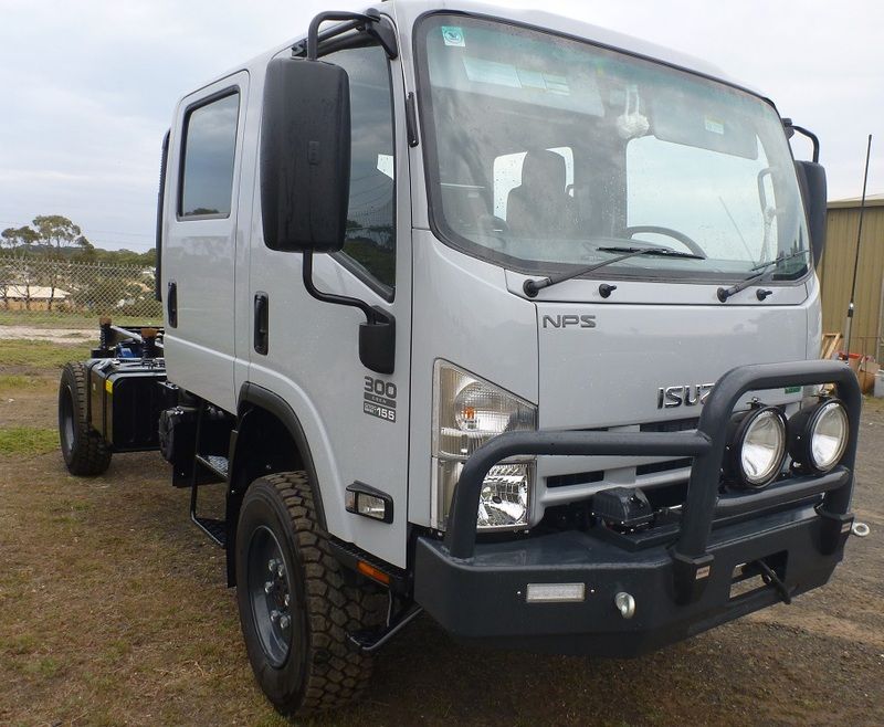 About Time I Posted Some Photo S Of The New Isuzu NPS Crew Cab