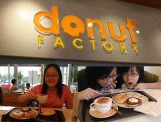 Famous donuts and coffee
