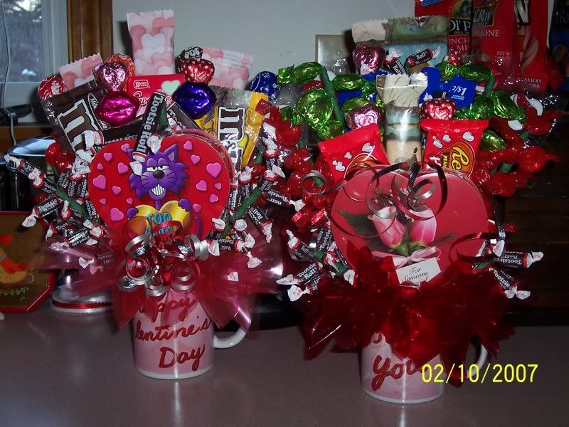 Christmas Candy Bouquet Ideas