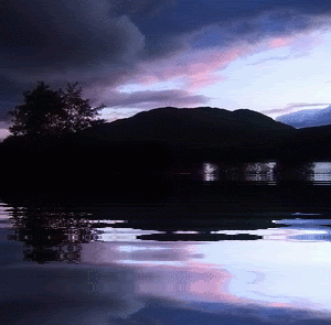 Loch Earn Evening Sky, Original Image by my friend, M. McFarlane...a beautiful capture.