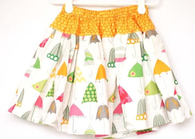 Rainy Days Twirl Skirt, Size 4