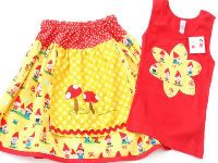Crunchy Congo Knit Month <br> ::5 Day Auction:: Gnomie Tank and Twirl Set, size 6-8