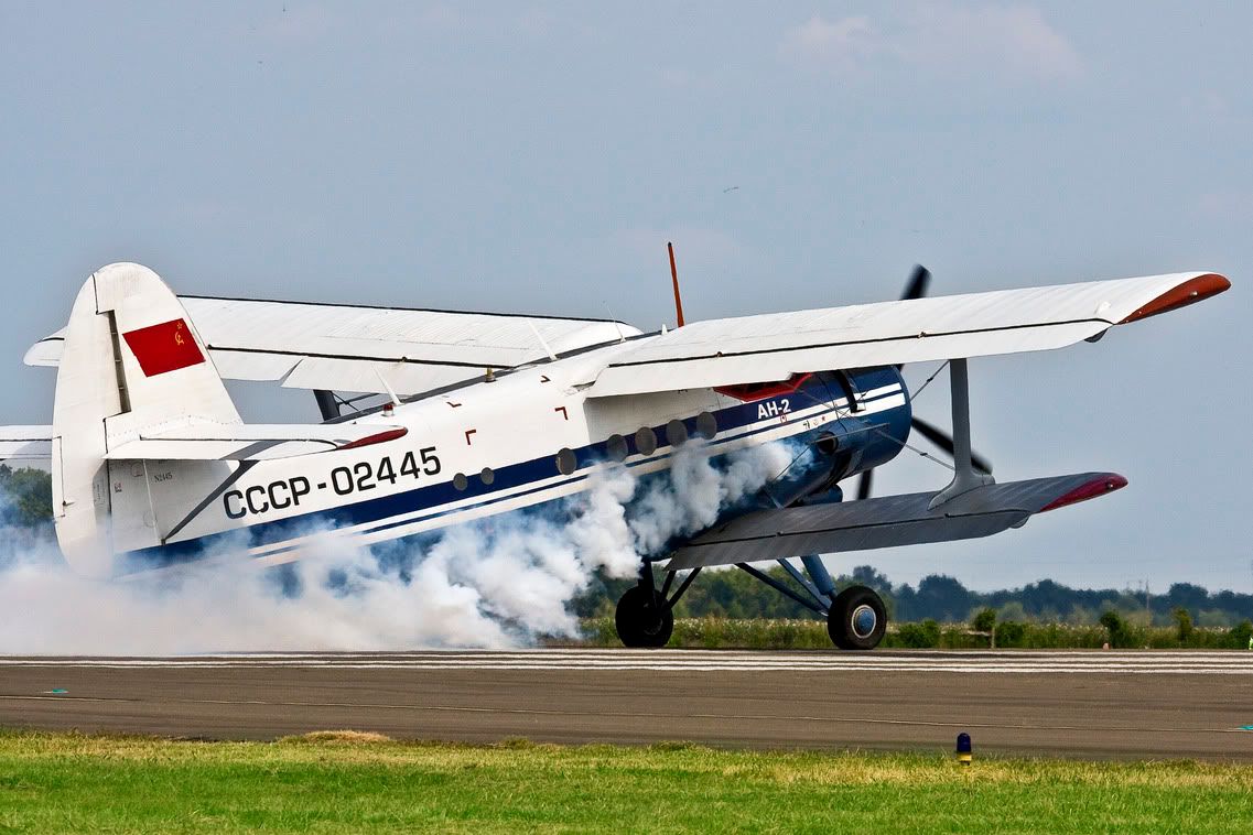 Antonov AN-2 Colt on take off