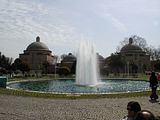 Fountain in the park between H. Sofia &amp; Blue Mosque