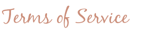 Terms of Service