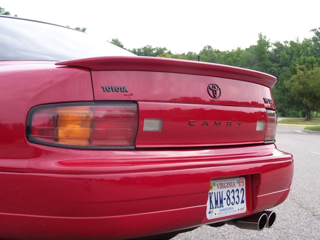 1996 toyota camry trunk letters #5