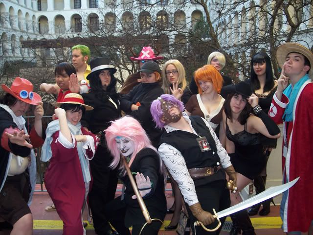 one piece cosplayers