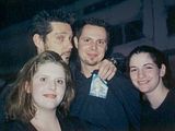 Fatboy Slim night! Heather, Martin, Dwight & Laura celebrating at the Kool Haus.