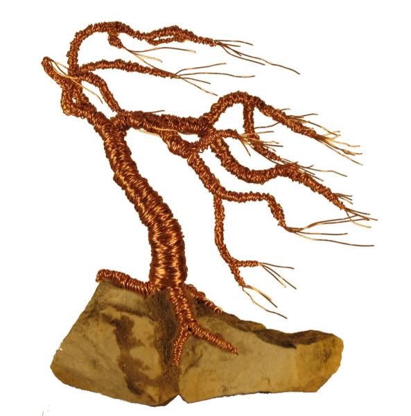 Wire Bonsai Tree