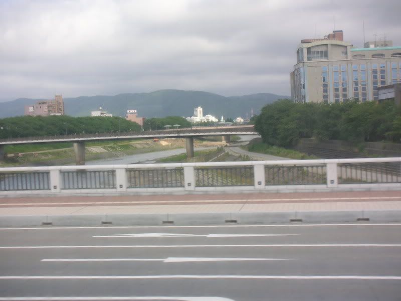 Fukui and river