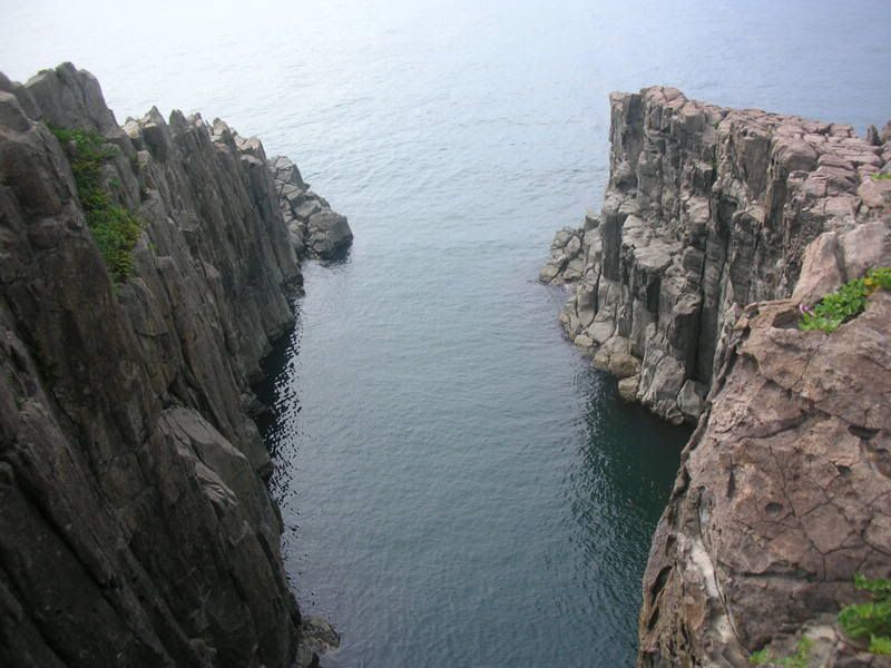 Tojinbo inlet