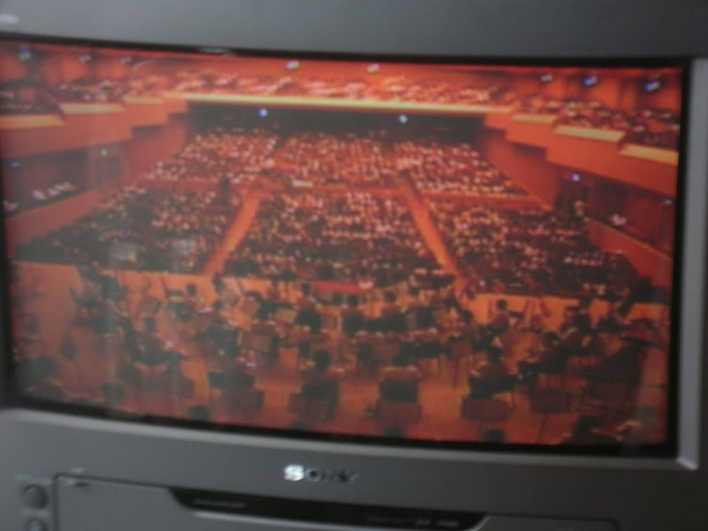 Stage view TV