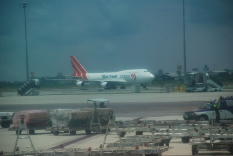 747-400BCF of Martinair at VTBS