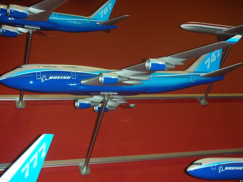 Model 747-400 on sale at the Boeing shop