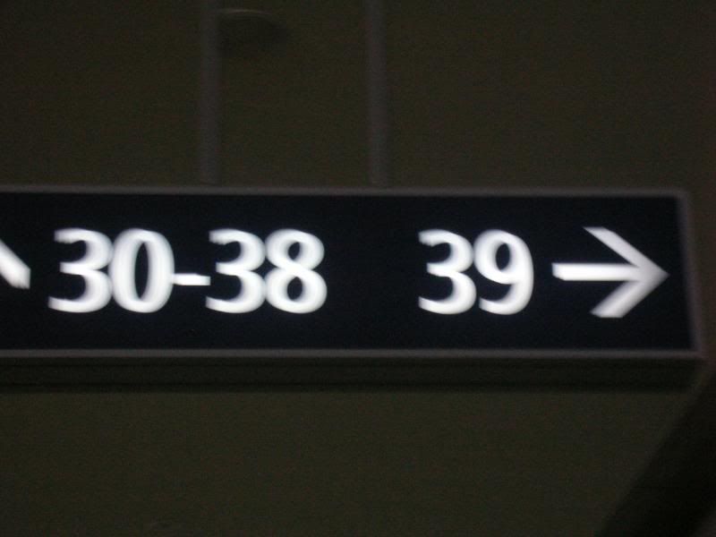 Gate signs