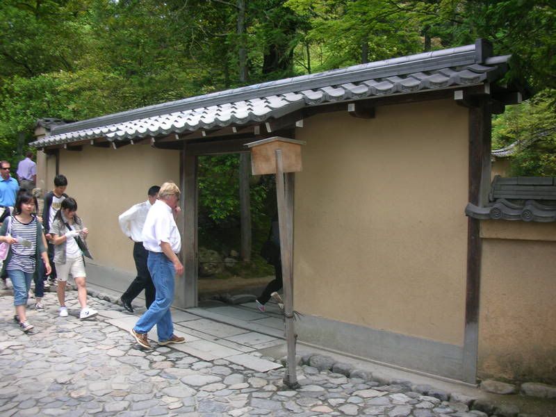 Kinkakuji back door