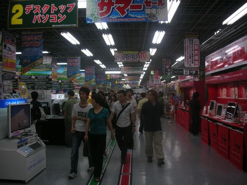 Inside Yodobashi