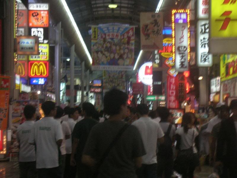 Random street in Osaka