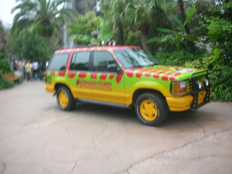 Jurassic Park vehicle