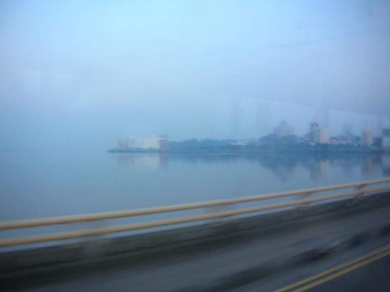 Straits of Johor at dawn